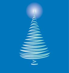 Stylized Christmas Tree Stock Photography Stylized Christmas Tree Stock Photography