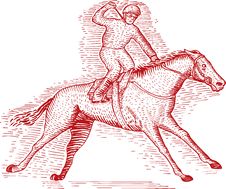 Horse Racing Royalty Free Stock Photography Horse Racing Royalty Free Stock Photography