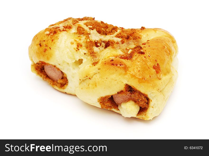 Chicken Floss Sausage Bun