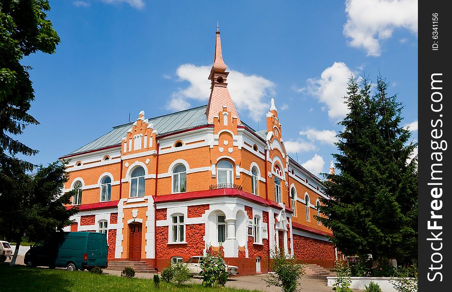 Art and Culture building in Chortkiv, Ukraine. Art and Culture building in Chortkiv, Ukraine