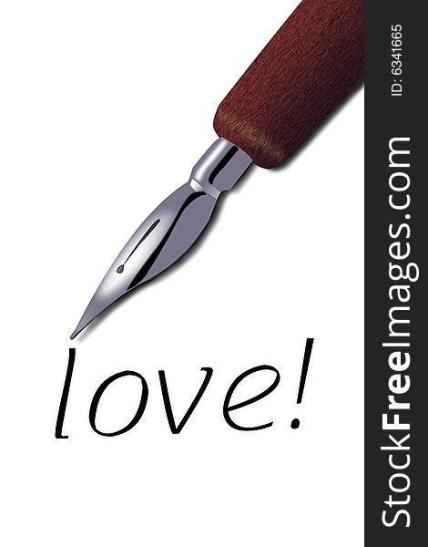 Pen To Write The Love