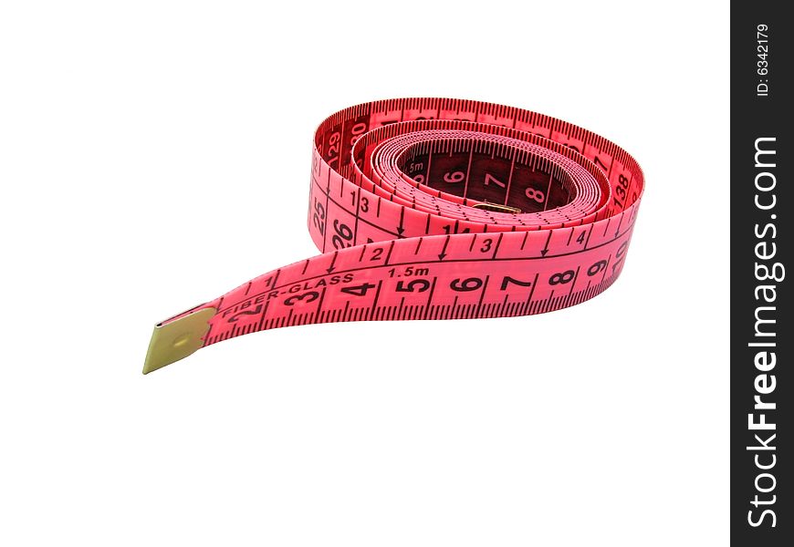 Flexible metre - the best tool for measurements of the tailor at clothes cutting. Flexible metre - the best tool for measurements of the tailor at clothes cutting