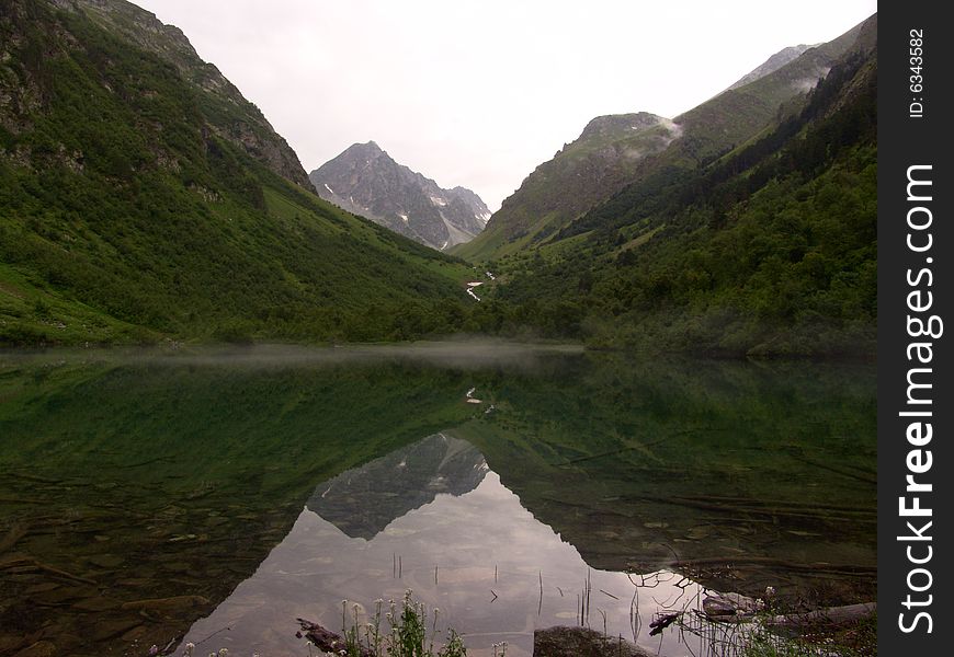 The third Baduksky lake, Russia