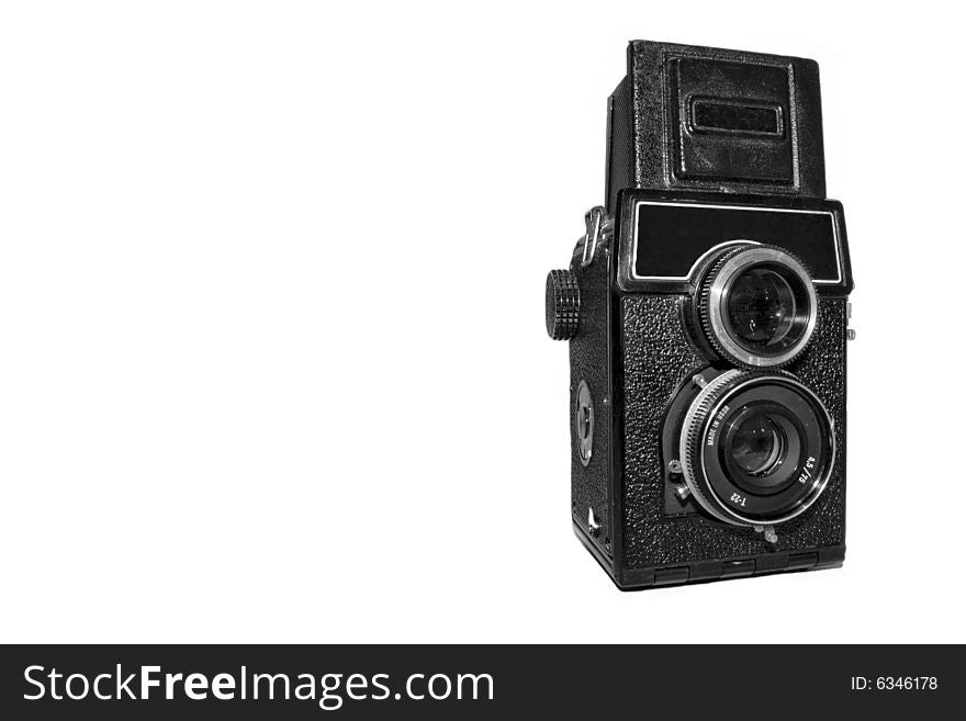 Old russian medium format camera. Old russian medium format camera