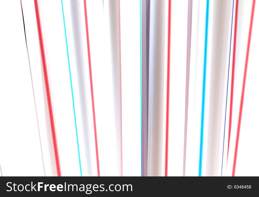 The Colorful Straw Background