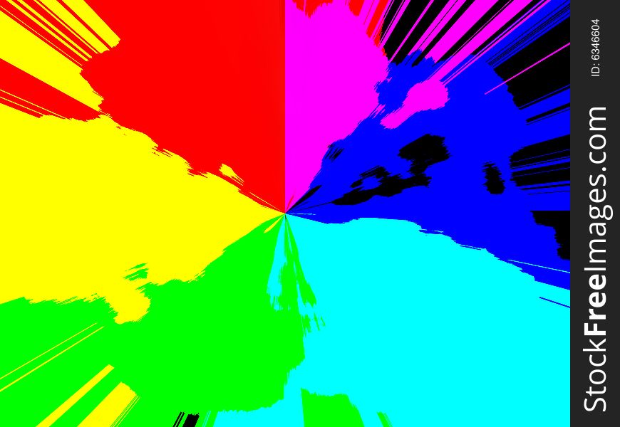 A very colorful abstract background