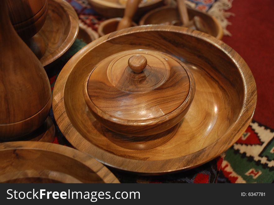 Handmade Wood Plates