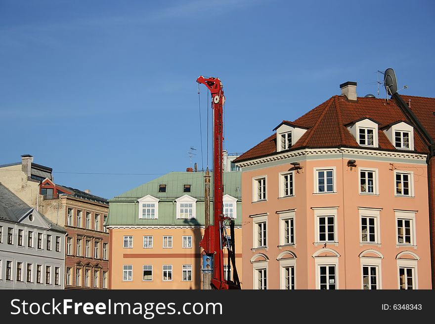 Crane's view and Oldtown. Crane's view and Oldtown