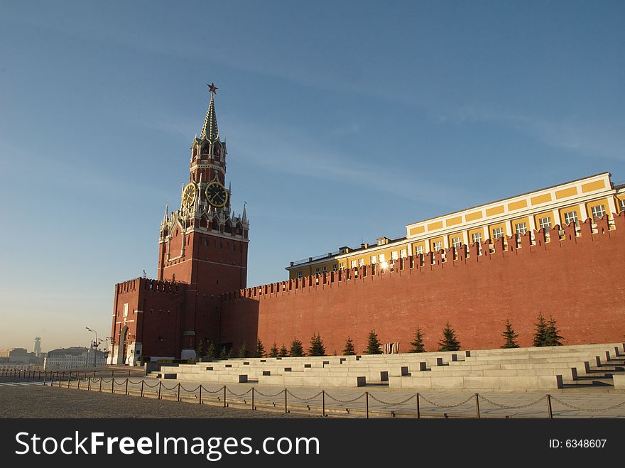 Red square in Moscow, Russian Federation