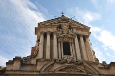 Basilica, Church, Temple Against The Sky Stock Photography Basilica, Church, Temple Against The Sky Stock Photography
