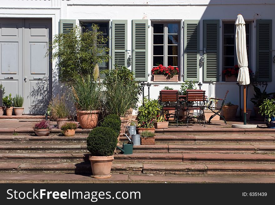 Rumpenheimer Schloss Terrace Garden