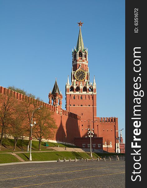 Red square in Moscow, Russian Federation