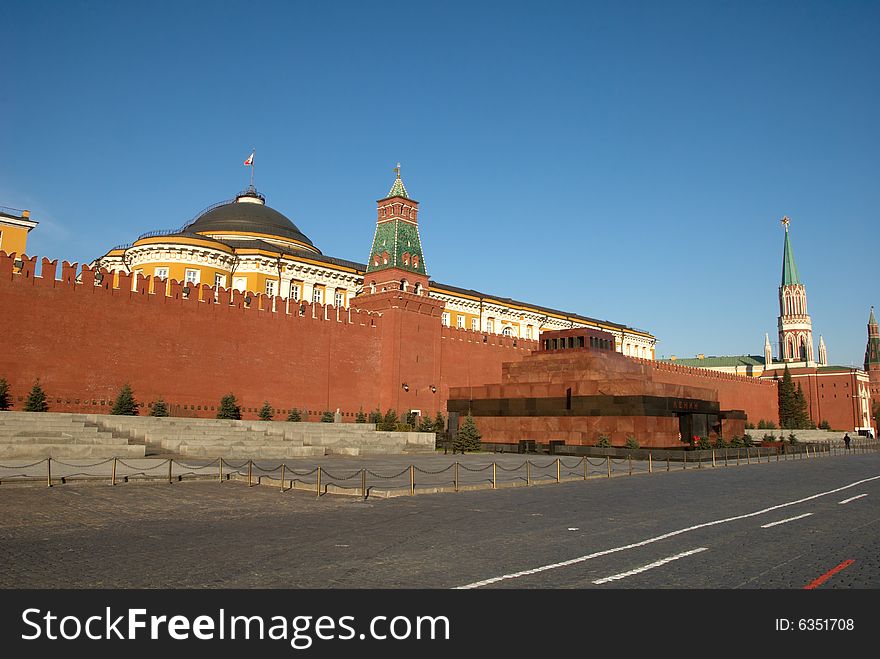 Red Square In Moscow, Russia