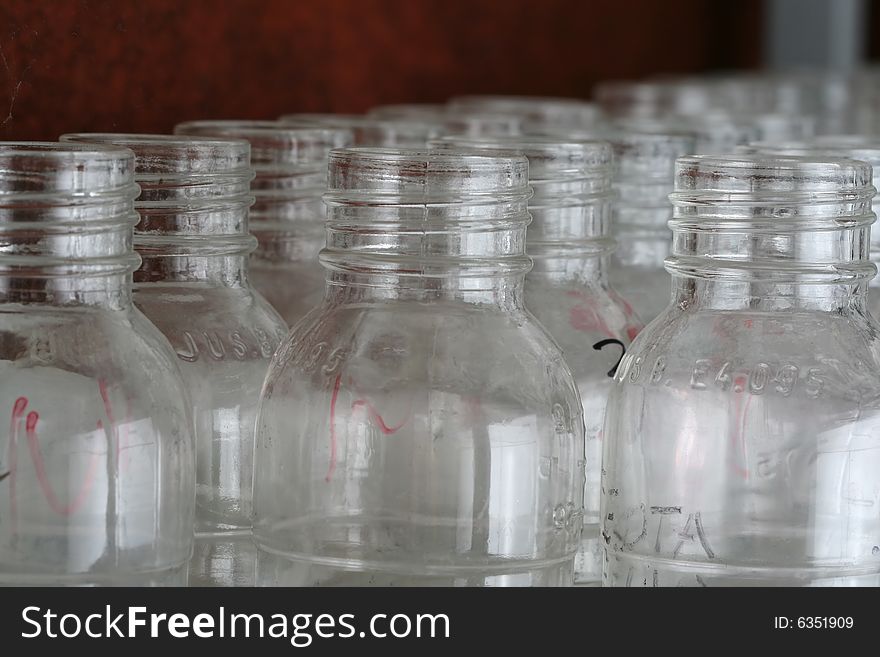 Chemistry equipment - bottles