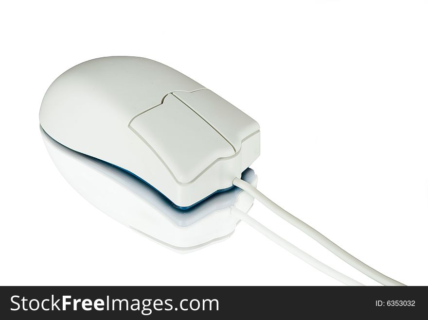 Computer mouse isolated on white background. Computer mouse isolated on white background