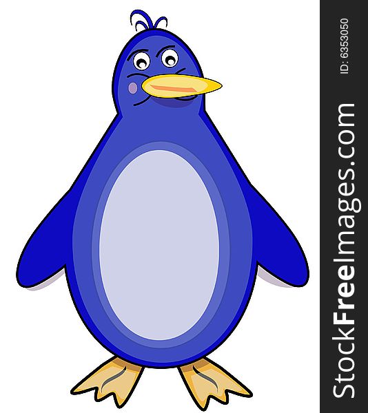 Vector Happy Penguin