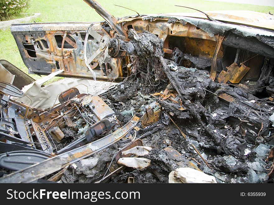 Custom Car Fire Interior