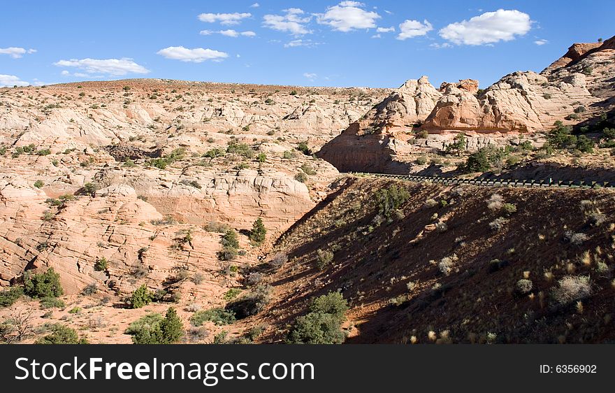 Road in the Arizona desert