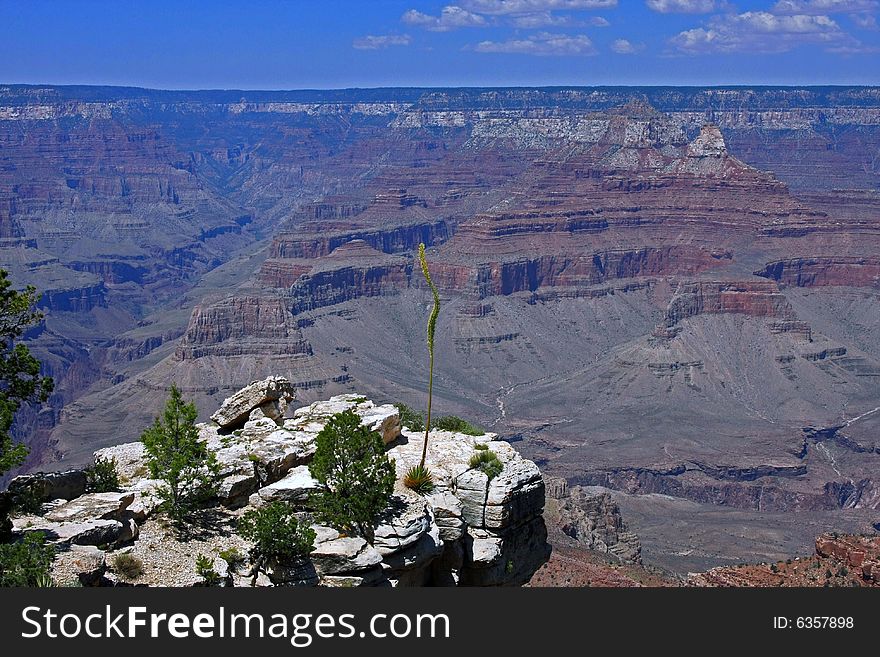 Spectacular view from Mother Point at Grand Canyon National Park. Spectacular view from Mother Point at Grand Canyon National Park