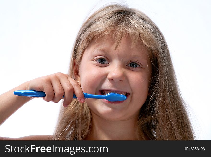 Girl With Brush