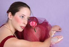 Ballet Girl Royalty Free Stock Photography Ballet Girl Royalty Free Stock Photography
