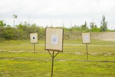 Targets At Gun Range Stock Photography Targets At Gun Range Stock Photography