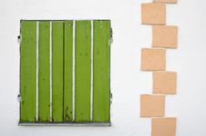 Green Blinds Royalty Free Stock Images Green Blinds Royalty Free Stock Images