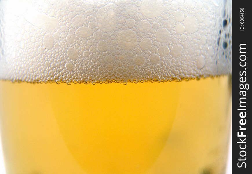 Close up of glass mug with beer. Close up of glass mug with beer