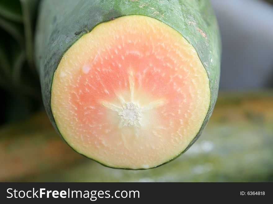 Inside of papaya tropical fruits. Inside of papaya tropical fruits