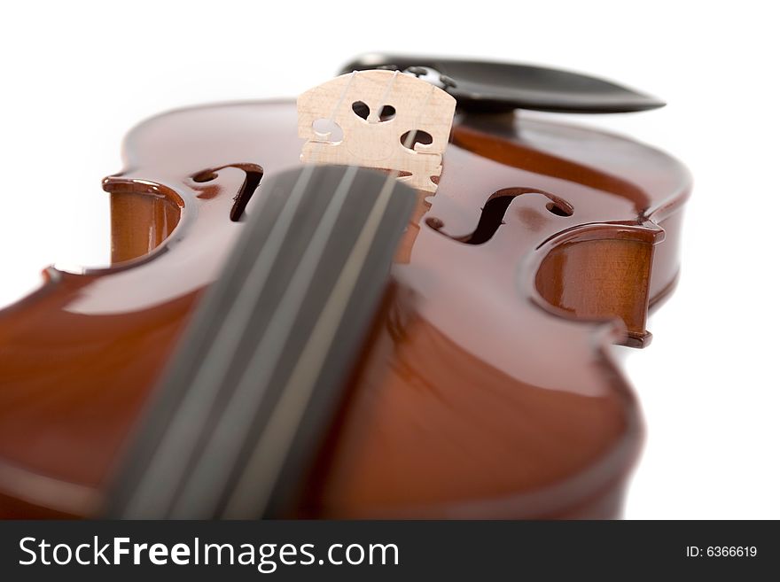 Violin, Sliced photographies different music instrument