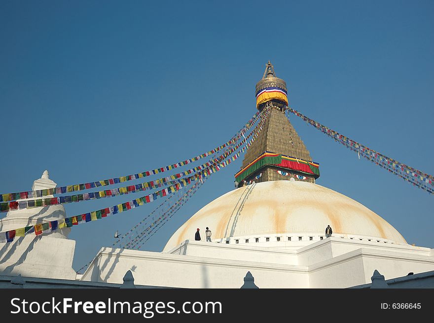 Boudhanath Stupa In Kathmandu