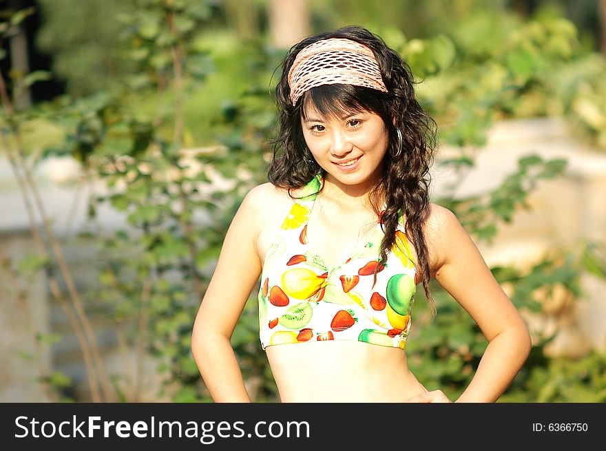 The Bikini Girl In The Park