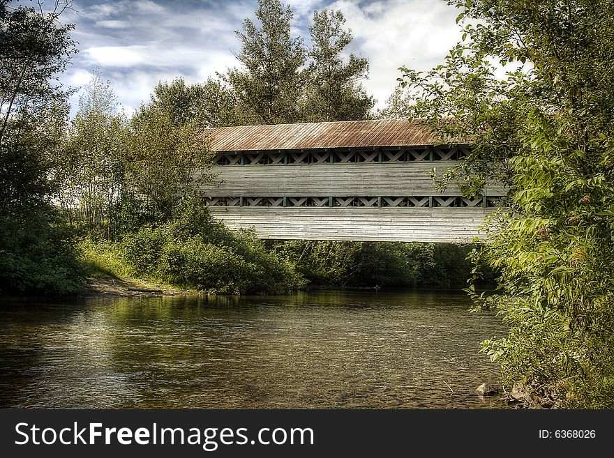 The Old Covered bridge