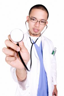 A Doctor Check Up Royalty Free Stock Images A Doctor Check Up Royalty Free Stock Images