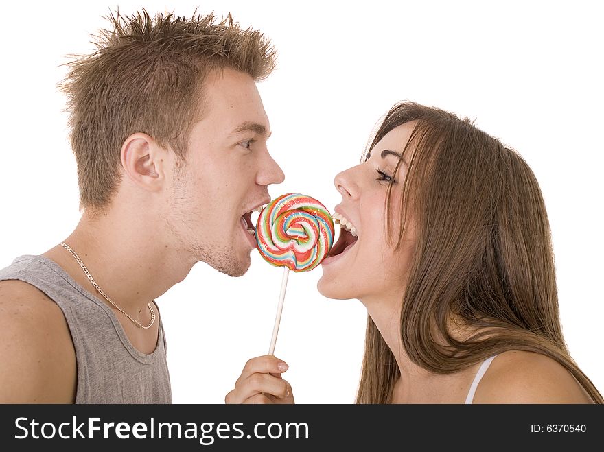 Licking Together