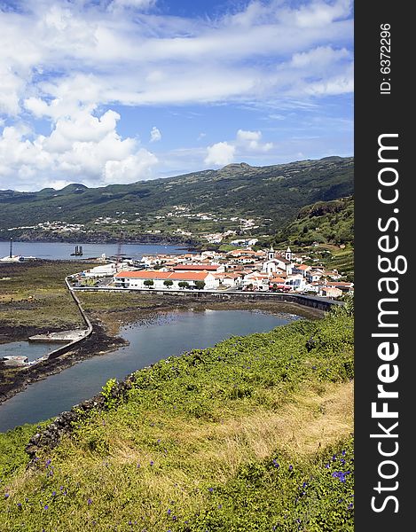 Village of Lages do Pico in Pico island, Azores, Portugal