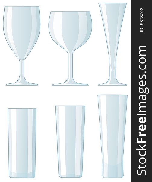 Assorted Cocktail Glasses