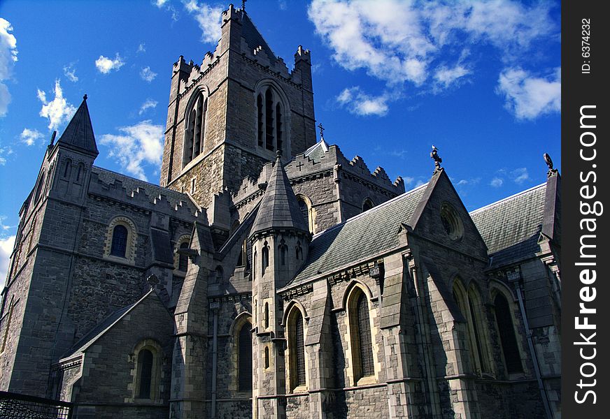 Christs church, the oldest building in Dublin, Ireland. Christs church, the oldest building in Dublin, Ireland.