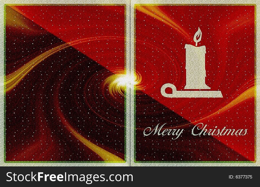 A background for merry christmas card