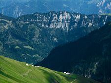 Mountain Ridge In Switzerland Stock Photos Mountain Ridge In Switzerland Stock Photos