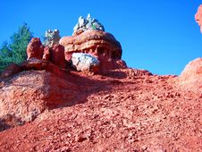Red Rock Hoo Doo Stock Image Red Rock Hoo Doo Stock Image