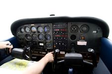 Airplane Cockpit Royalty Free Stock Images Airplane Cockpit Royalty Free Stock Images