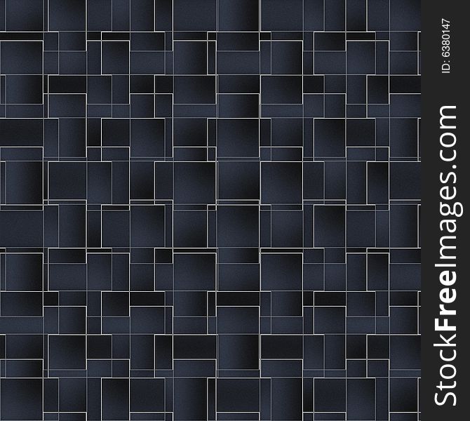 Pattern of black tiles and lines. Pattern of black tiles and lines