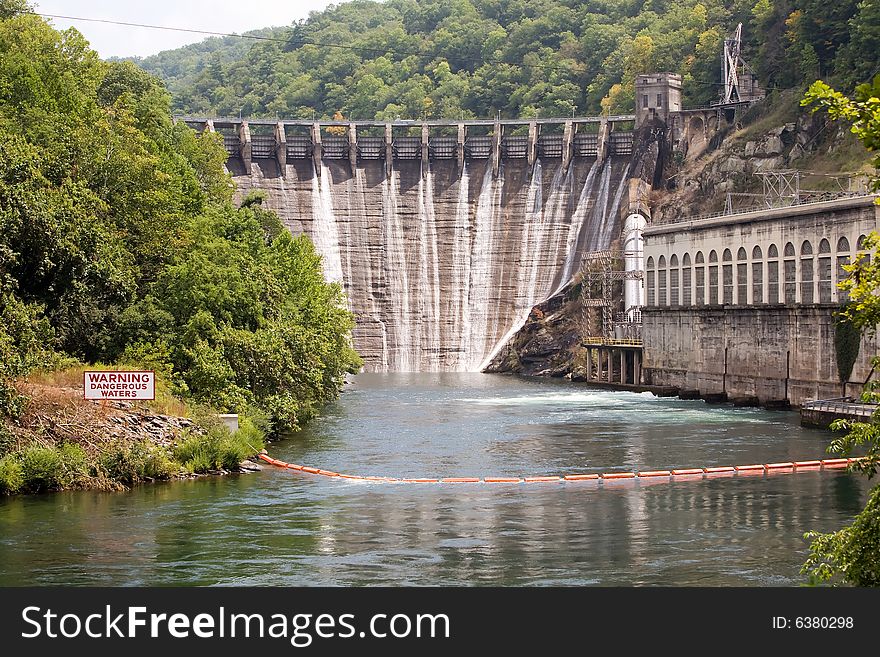 Flood gates of a Dam