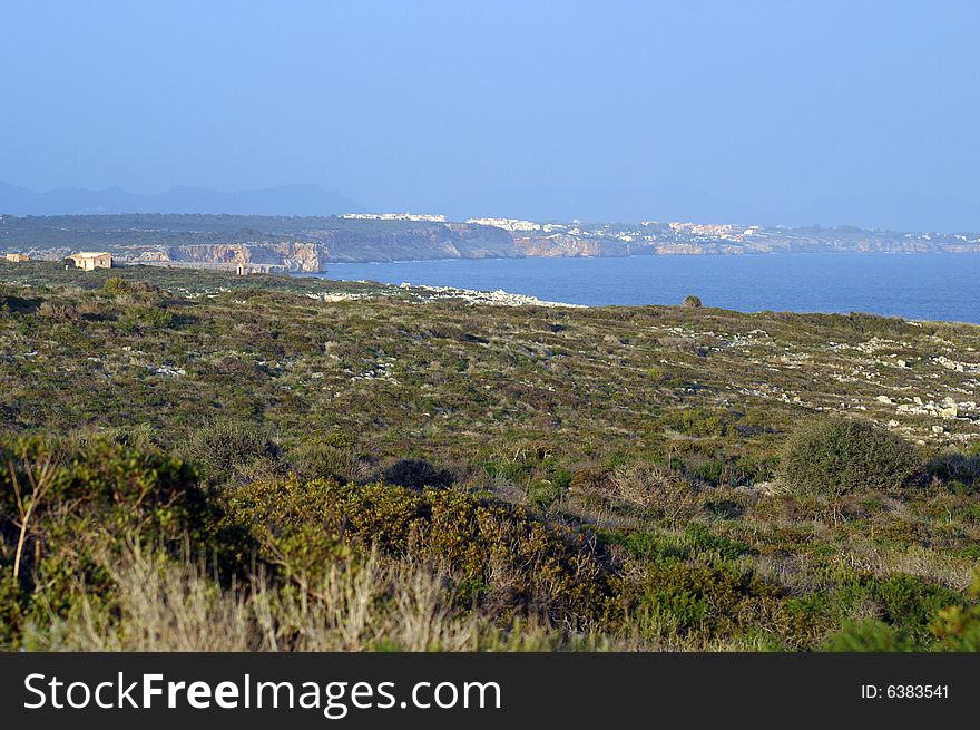 View to Porto Cristo on the East coast of Majorca in Spain