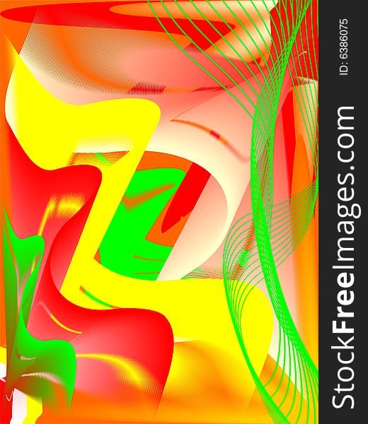 Abstract background with composition of multi bright color. Abstract background with composition of multi bright color
