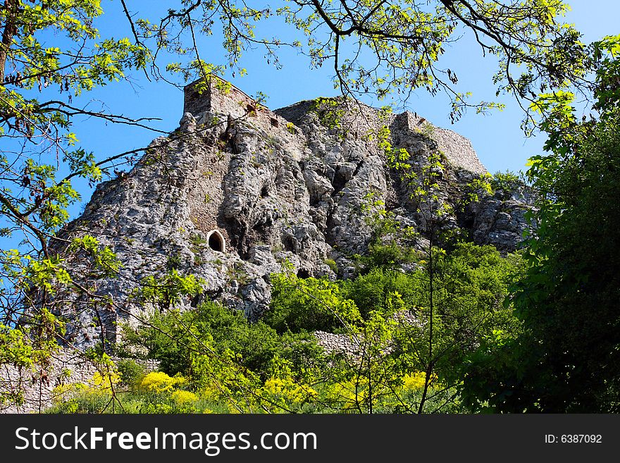 Devin castle near Bratislava, Slovakia