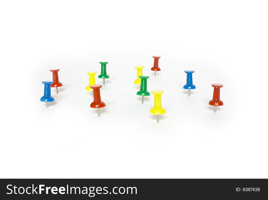 Photo of power buttons on a white background. Photo of power buttons on a white background.