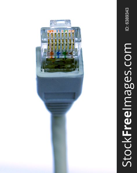 Network Cable Close-up