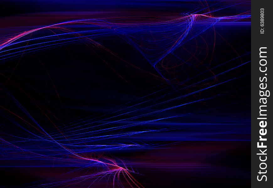 Neon light waves for use as background